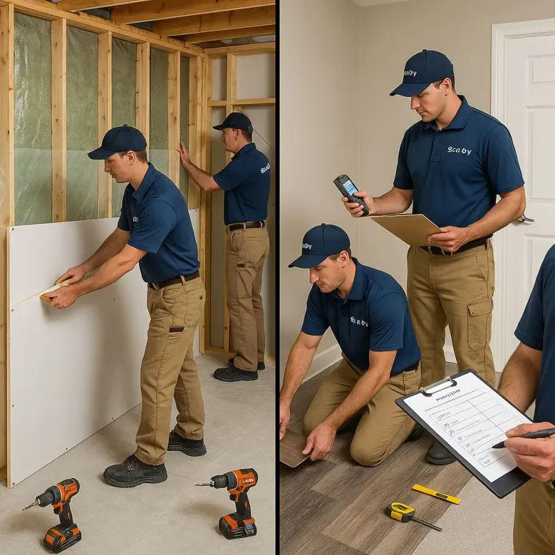 Repairs and Reconstruction process in Roman Forest, TX