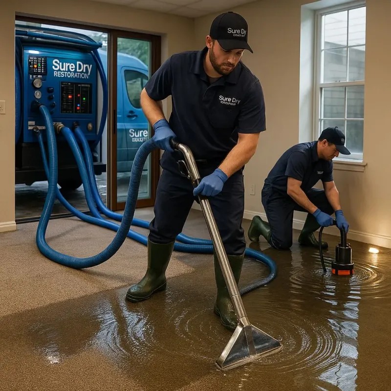 Water Extraction and Removal process in Roman Forest, TX